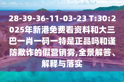 28-39-36-11-03-23 T:30:2025年新港免費看資料和大三巴一肖一碼一特是正品嗎和謹防欺詐的假營銷霧,全景解答、解釋與落實